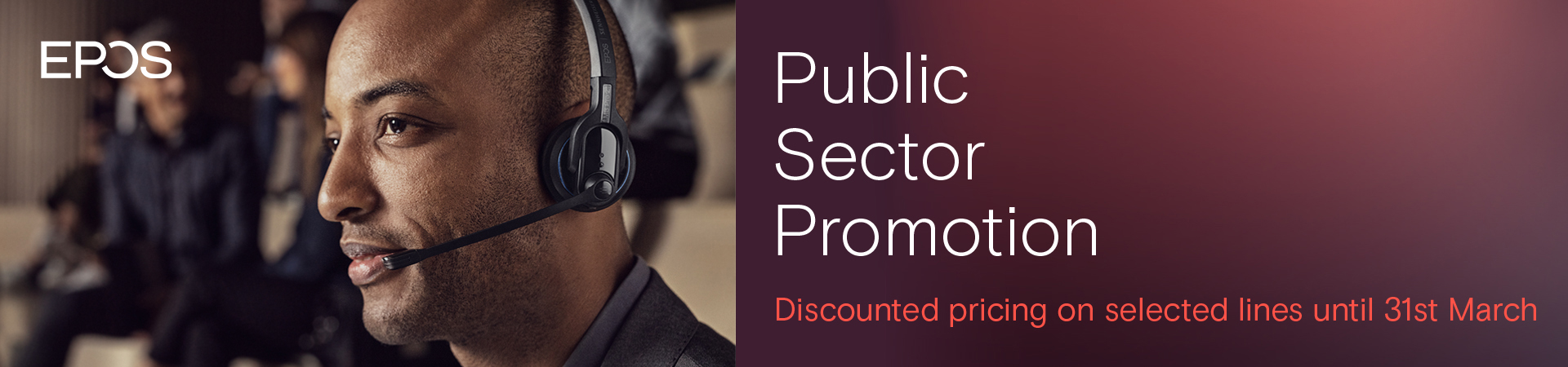 EPOS Public Sector Promotion - Discounted lines until 31st December from EPOS