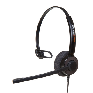 agent 350 Monaural NC Headset PLX QD 