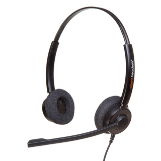 agent 450 Binaural NC Headset PLX QD