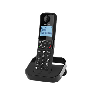Alcatel F860 Classic Call-Block Handset Single - Black