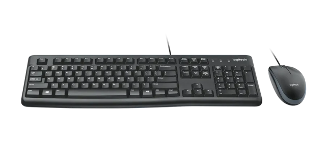 Logitech MK120 USB Keyboard & Mouse Combo - UK