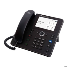 AudioCodes Teams C455HD IP-Phone PoE GbE Black with Integrated BT and WiFi